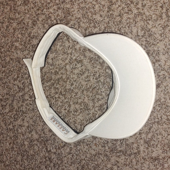 Las Vegas Sin City Unisex White Visor Adjustable OSFM - Picture 8 of 9